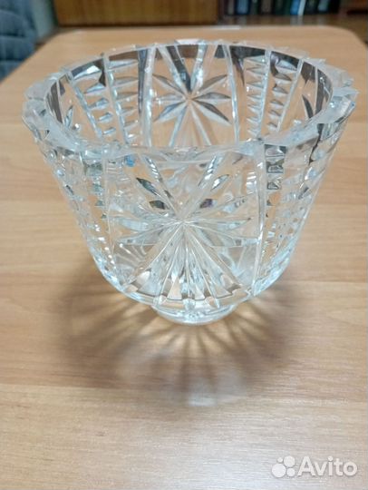Хрустальная салатница и конфетница
