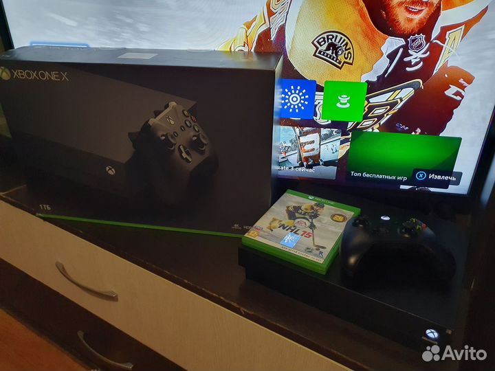 Обмен Xbox One x 1тб