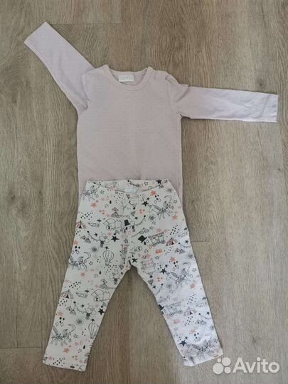 Пакет классных фирменных вещей, рост 74-80-86