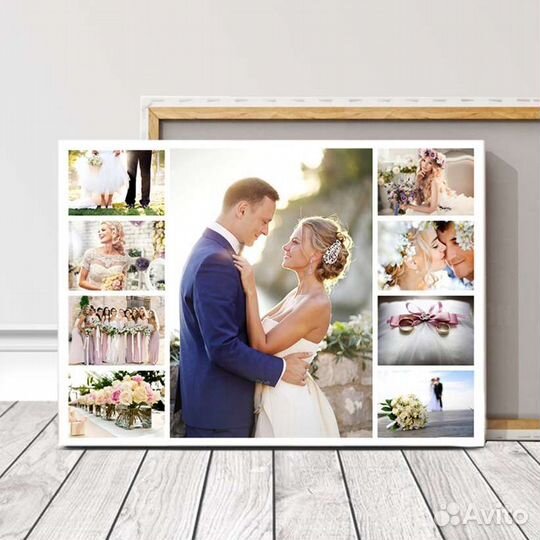 Распечатка фотографий на холсте