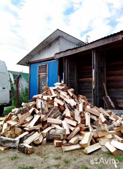 Дрова Береза с доставкой в Выборге