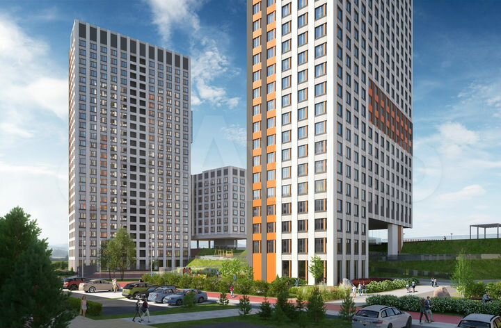 2-к. квартира, 58,1 м², 24/25 эт.