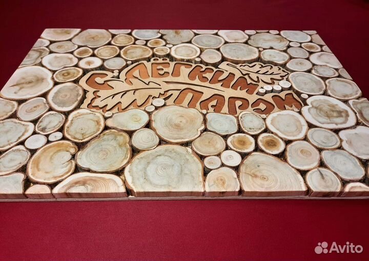 Панно из можжевельника 