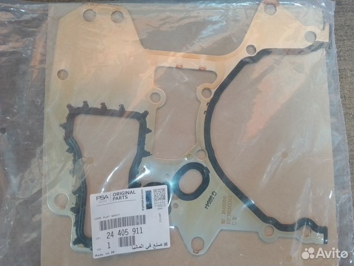 Прокладка передней крышки двигателя opel astra-G