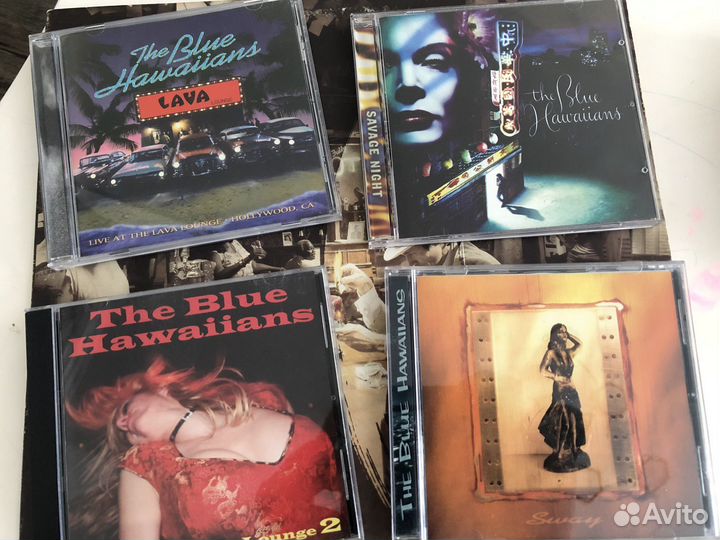 CD The Blue Hawaiians usa оригинал
