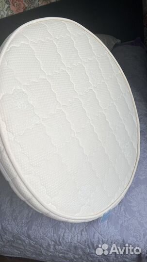 Матрас в круглую кроватку