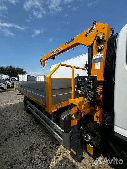 Бортовой грузовик Foton Aumark S100 с КМУ XCMG, 2024