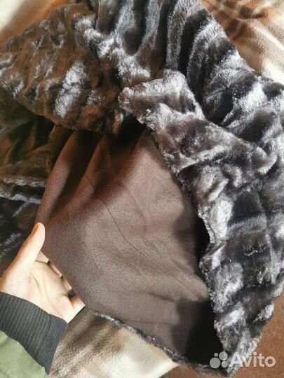 Меховое покрывало, плед 200х220 новое