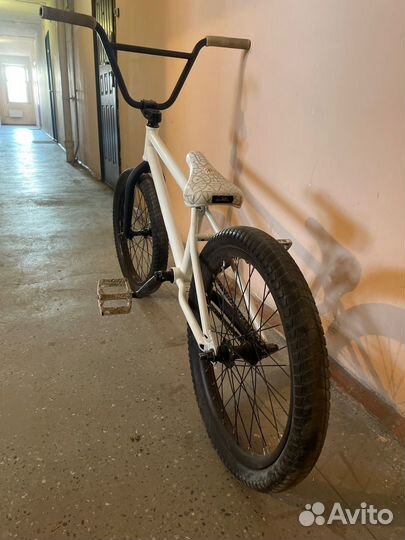 BMX custom белый перламутр