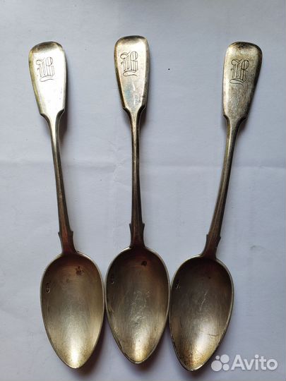 Чайная ложка 84 проба серебро