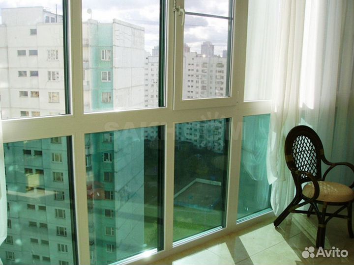 Окна в пол на лоджию