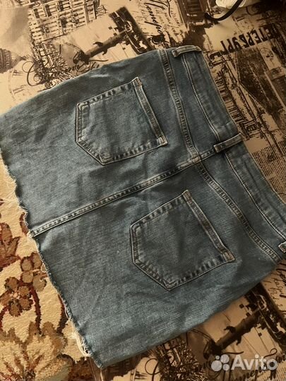 Юбка джинсовая