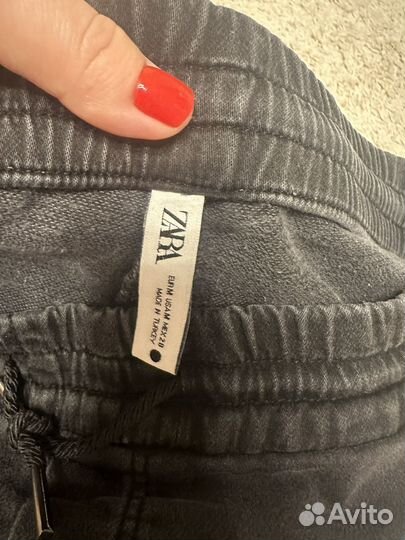 Джинсы zara женские широкие