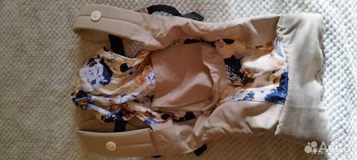 Слинг- рюкзак переноска кенгуру эргорюкзак детский