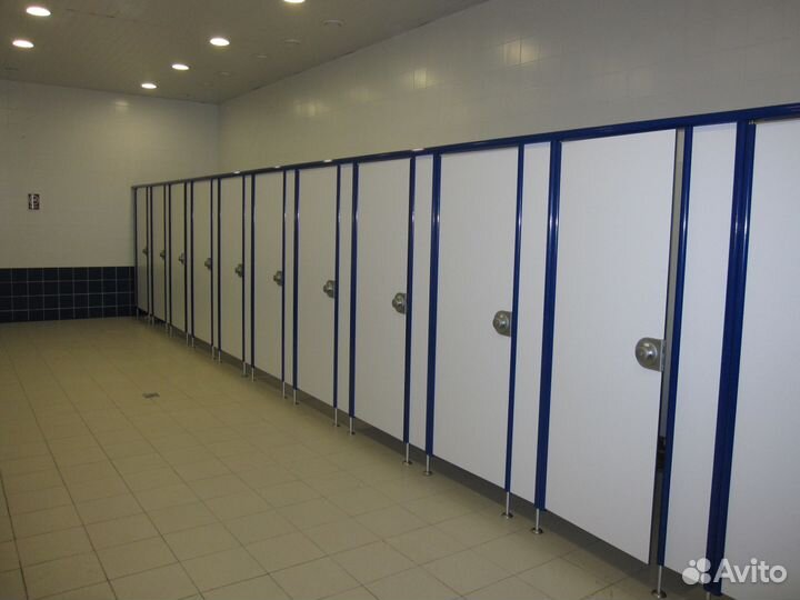 Сантехнические перегородки. Туалетные кабины