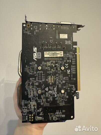 Видеокарта asus rog strix rx460