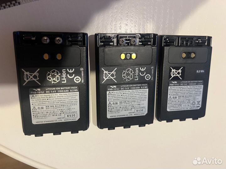 Yaesu FNB-101LI аккумулятор