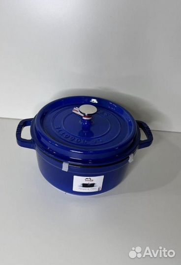 Кастрюля чугунная staub кокот 3.8 литров