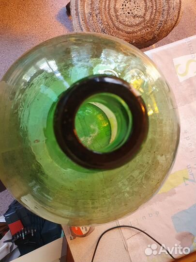 Бутыль стеклянный 19 литров толстое стекло