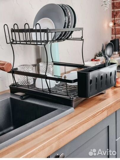 Сушилка для посуды настольная новая