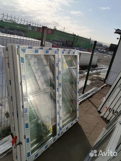 Пластиковые окна 1200х1200 мм