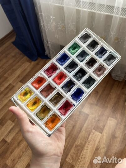 Акварель, Гуашь, Пастель (набор художника)