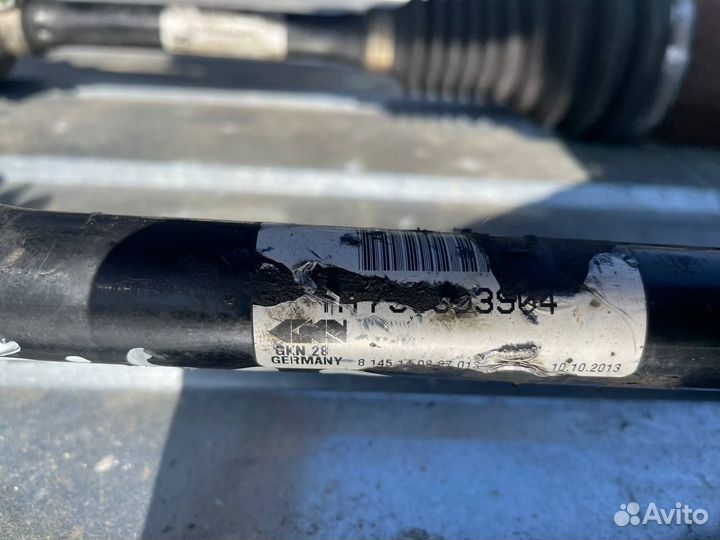 Полуось передняя правая и левая BMW 7 F01/F02 2012