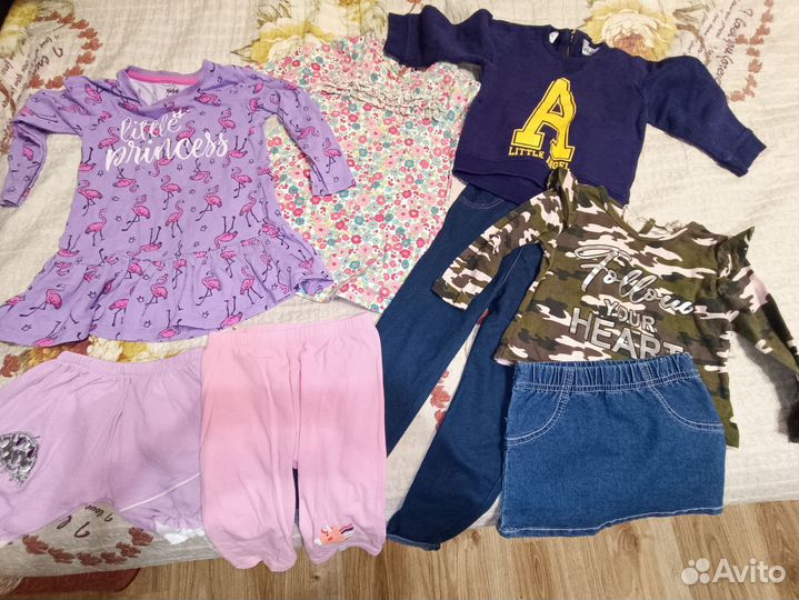 Вещи пакетом на девочку