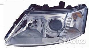 Saab 9-3 03 Фара левая (ксенон) с регулировочным мотором (Depo)