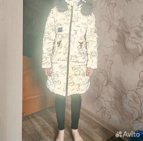 Куртка зимняя для девочки 152