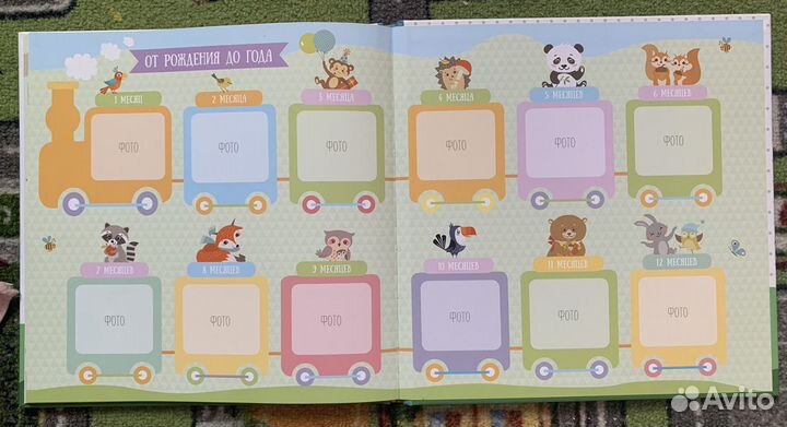 Фотоальбом для новорожденного