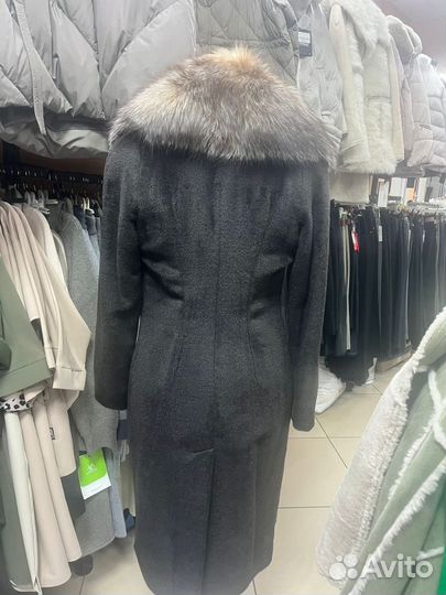 Пальто женское зимнее 46 48 длинное