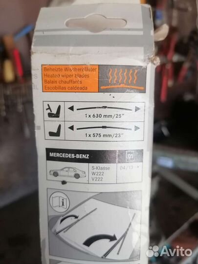 Щетки дворников mercedes