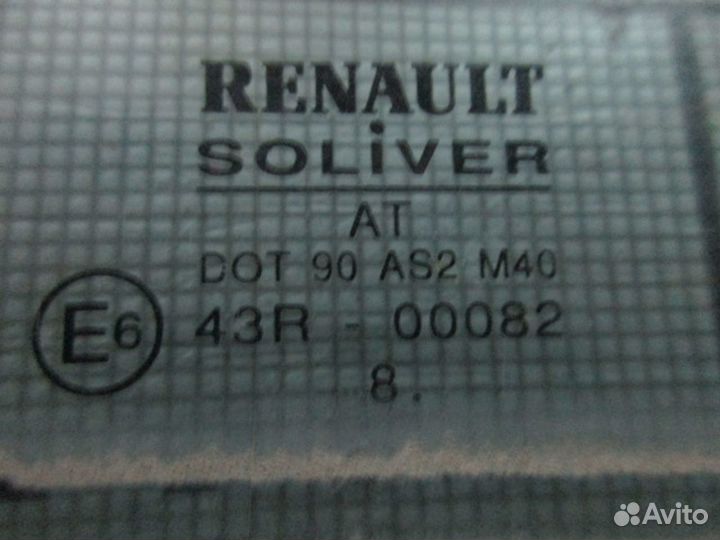 Стекло двери правое Renault Premium DXI