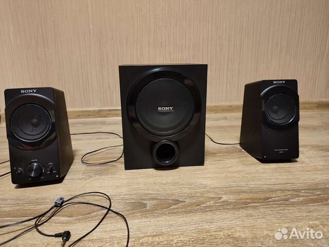 Колонки Sony с сабвуфером купить в Москве | Электроника | Авито