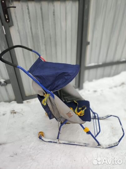 Коляска санки