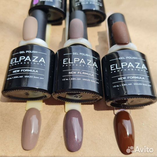 Новый гель лак для ногтей elpaza набором 5 штук