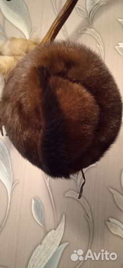 Шапка норковая женская бу