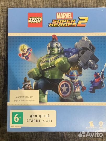 Lego marvel super heroes 2 ps4 новое