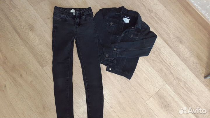 Джинсы и джинсовка