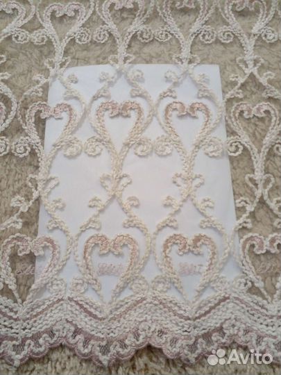 Тюль (отрез) 3 метра (новая )