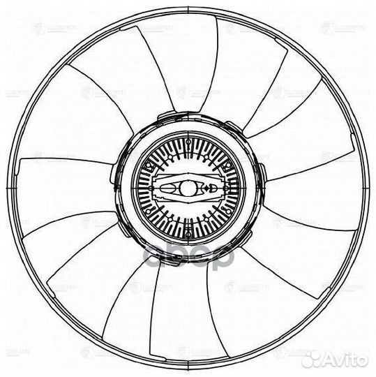 Муфта вязкост. для а/м Mercedes-Benz Sprinter