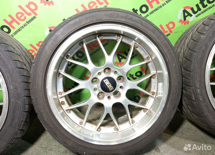 Колеса BMW BBS кованые R18 5*120 goodyear лето