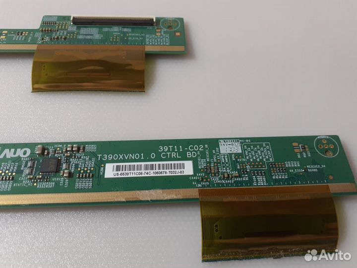 Планки матрицы T390XVN01.0, dexp H39D7000E