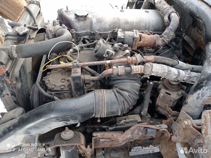 Двигатель 4HJ1 в разборе
