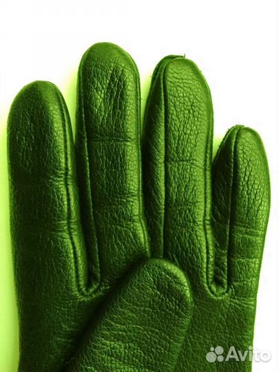 Перчатки кожаные новые