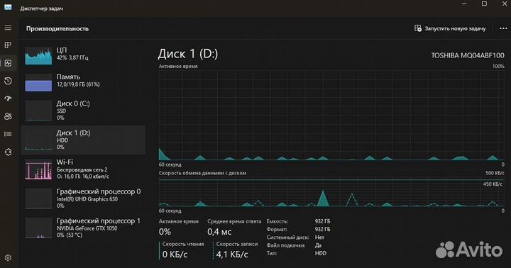 Мощный игровой ноутбук acer