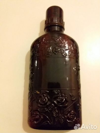 Бутылка Коллекционная. Темное стекло. Карболит