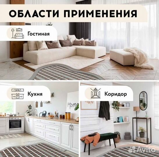 Нагревательный мат Русское тепло рт-1120-7,00