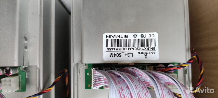 Asic майнер Bitmain Antminer L3+ 504MH/s